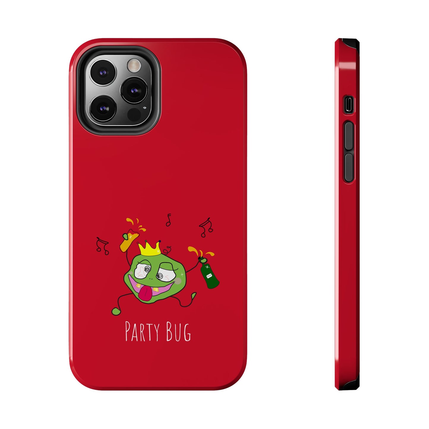 Party Bug - Tough Phone Cases Red