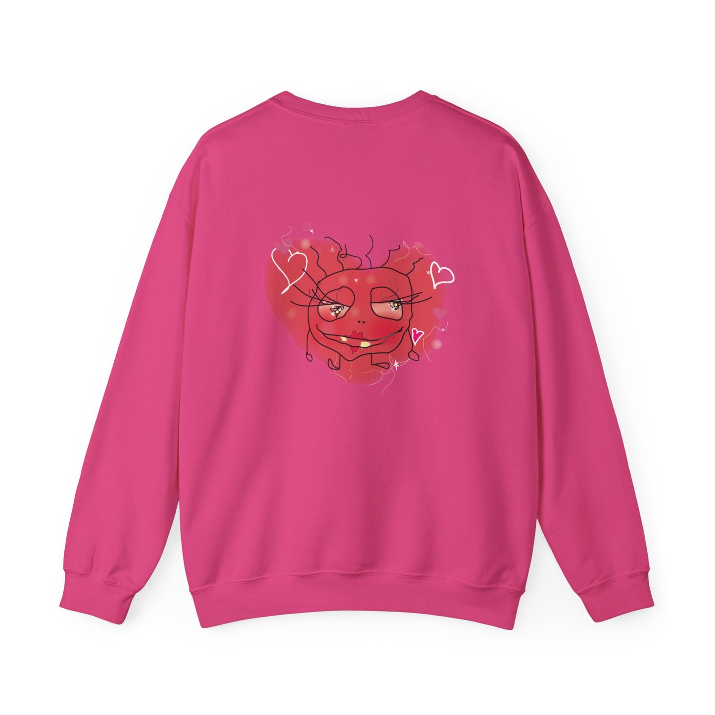 Crewneck Sweatshirt - Luv Bug Backside