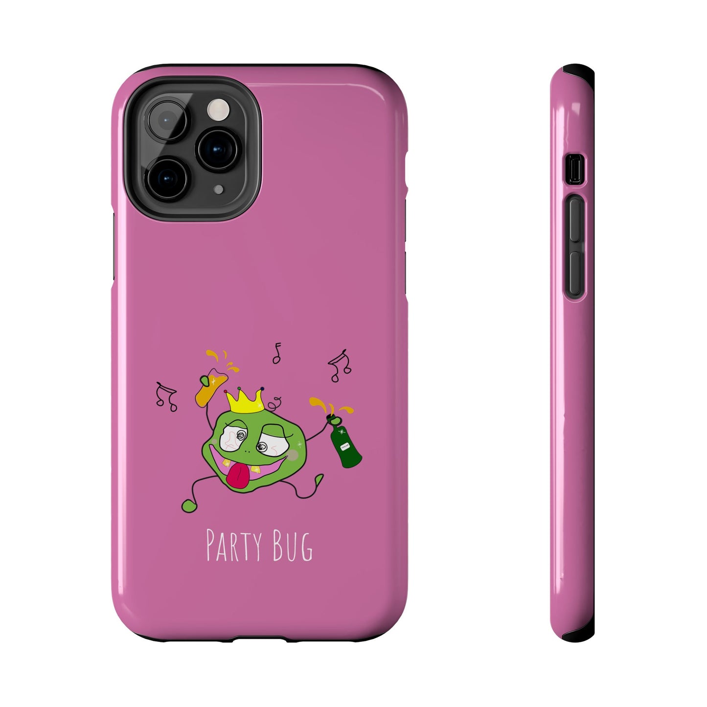 Party Bug - Tough Phone Cases Pink