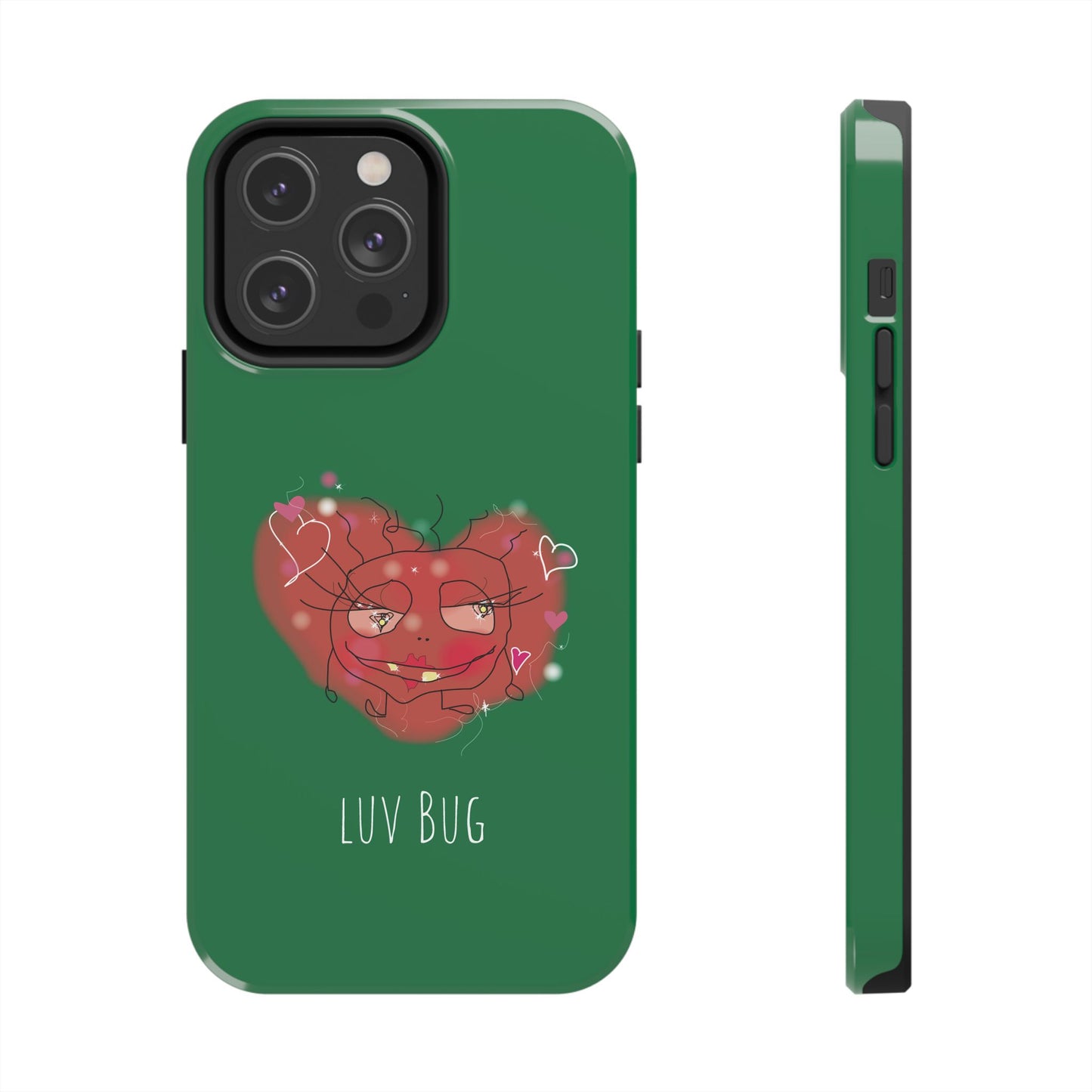 Luv Bug - Phone Case green