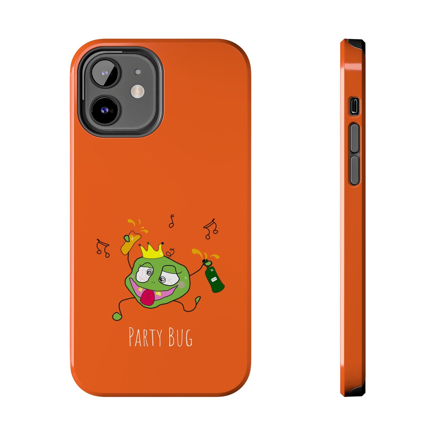 Party Bug - Tough Phone Cases Orange