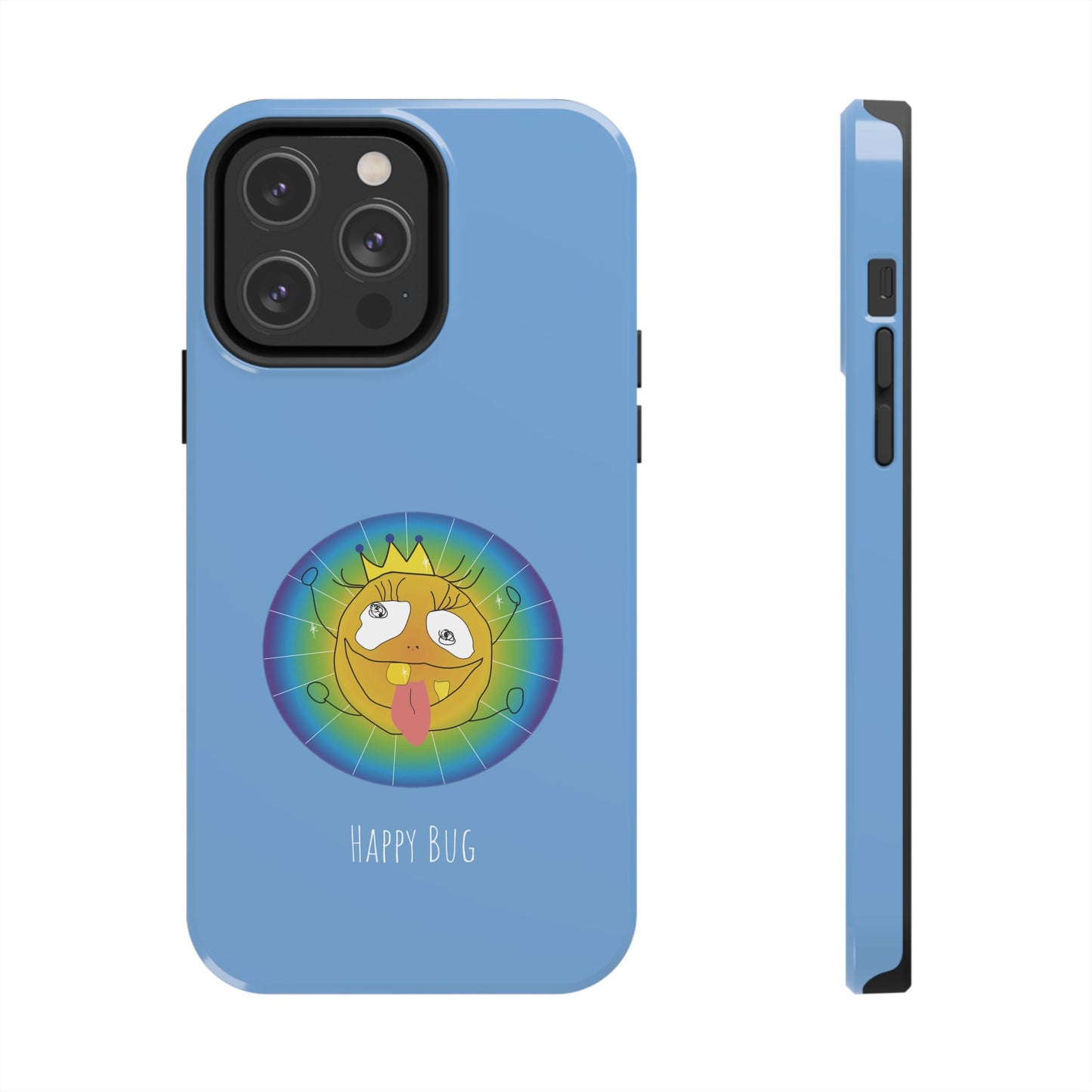 Happy Bug - IPhone Case Blue