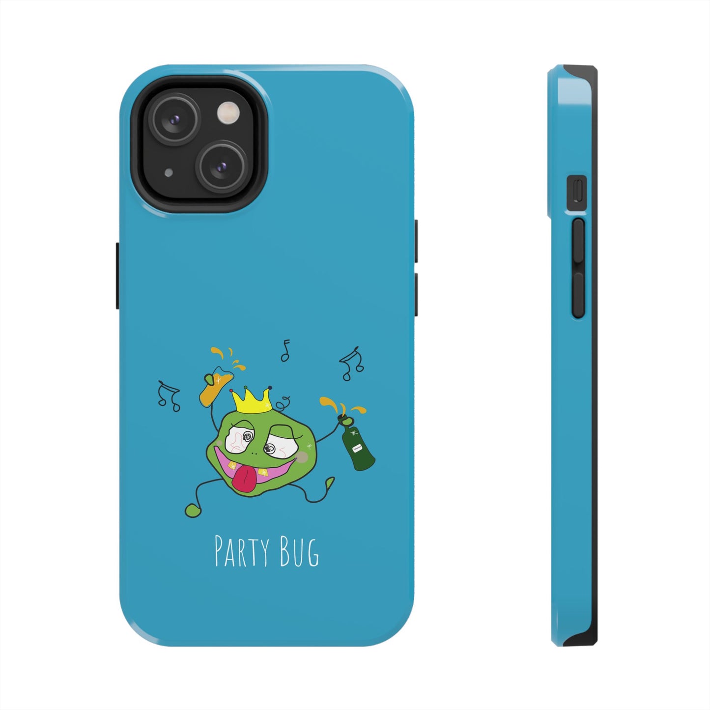 Party Bug - Tough Phone Cases Turquoise