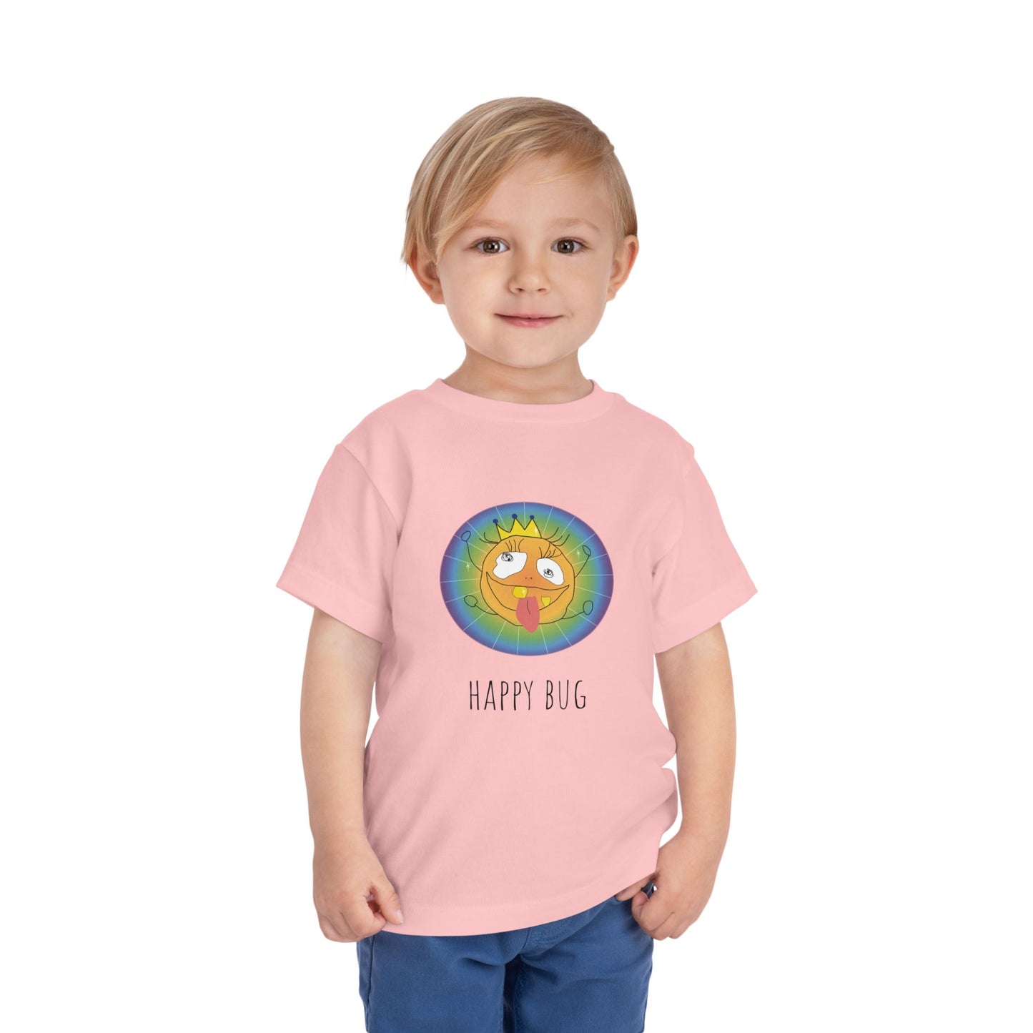 Toddler Short Sleeve Tee - Happy Bug