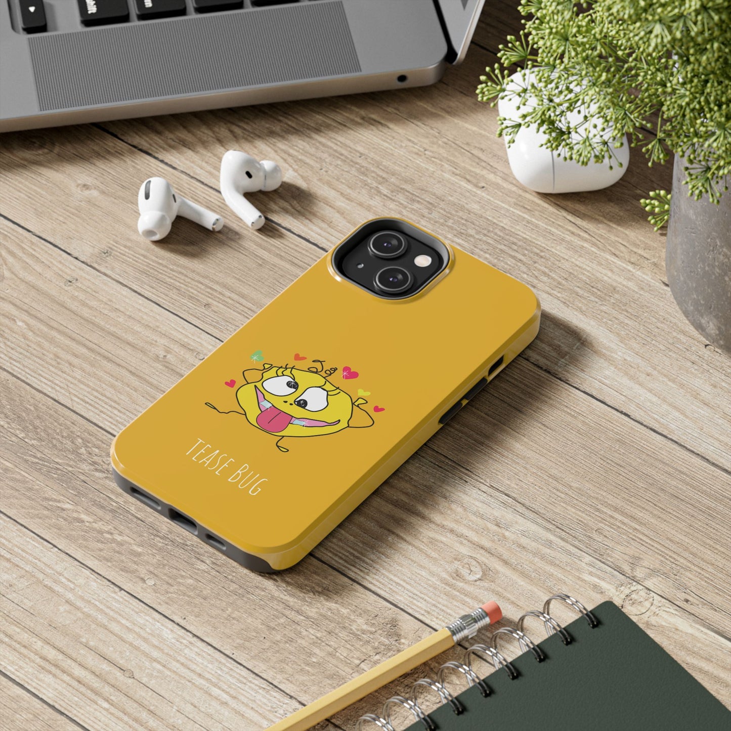 Tease Bug - Phone Case Yellow