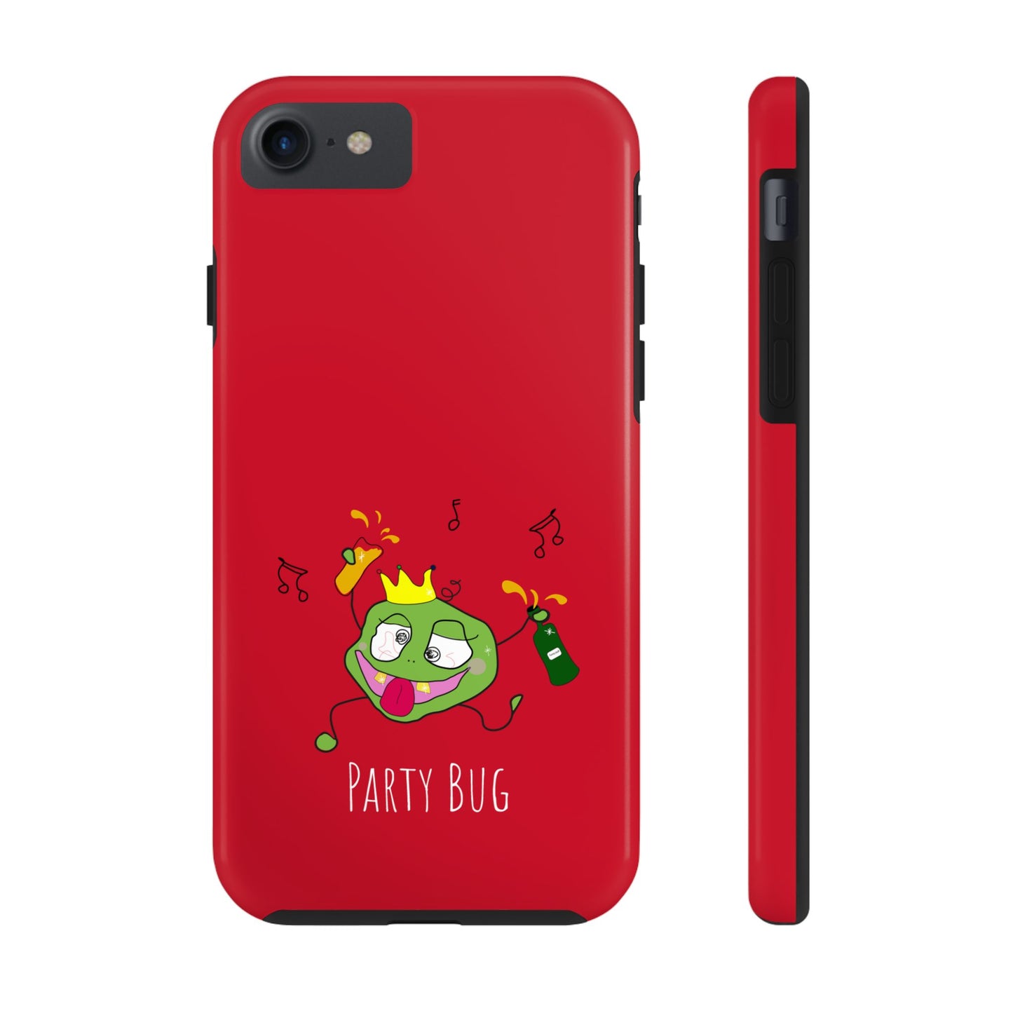 Party Bug - Tough Phone Cases Red