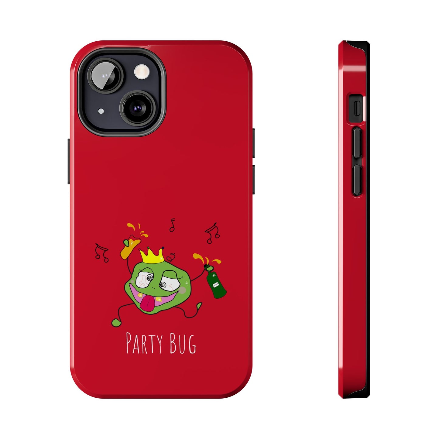 Party Bug - Tough Phone Cases Red