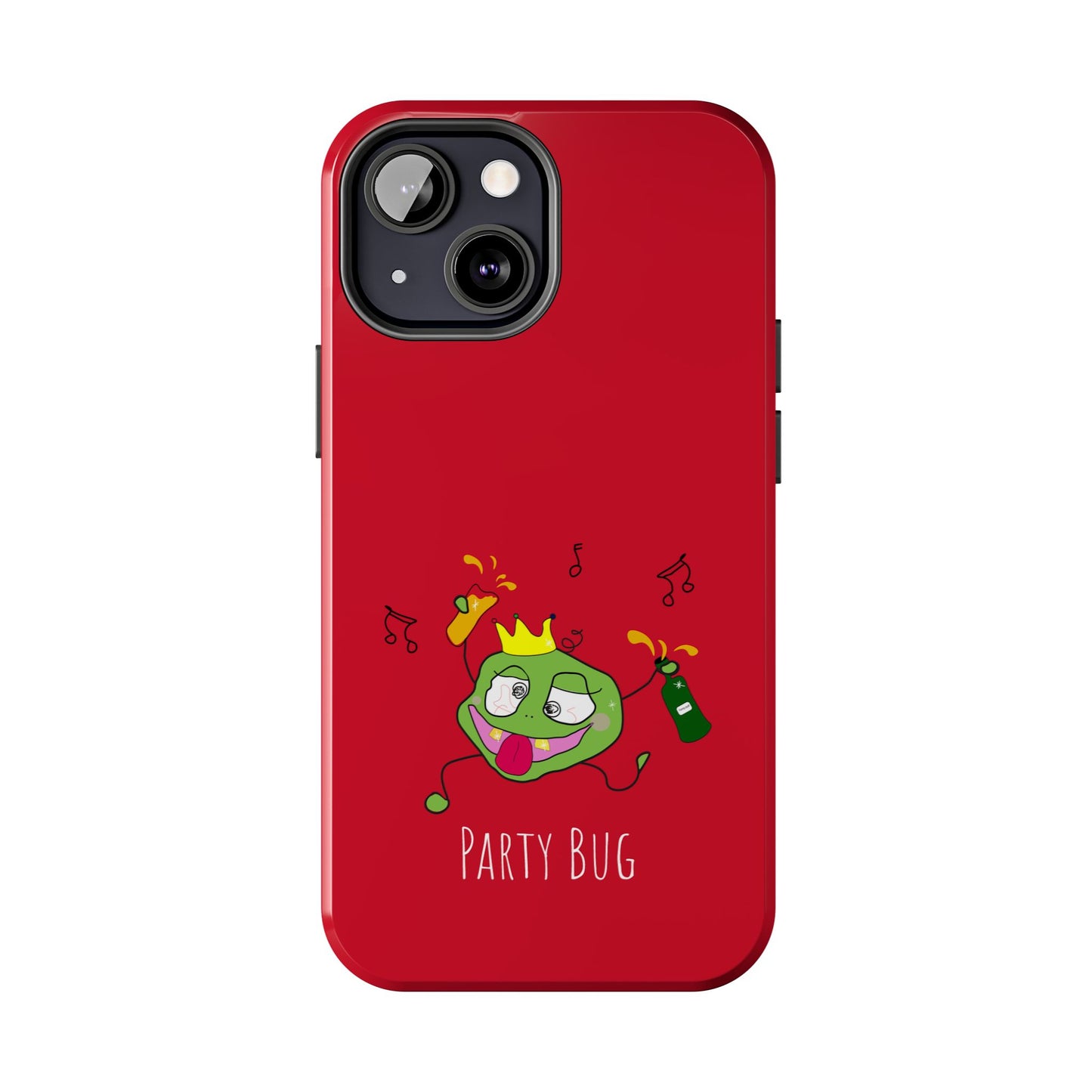 Party Bug - Tough Phone Cases Red