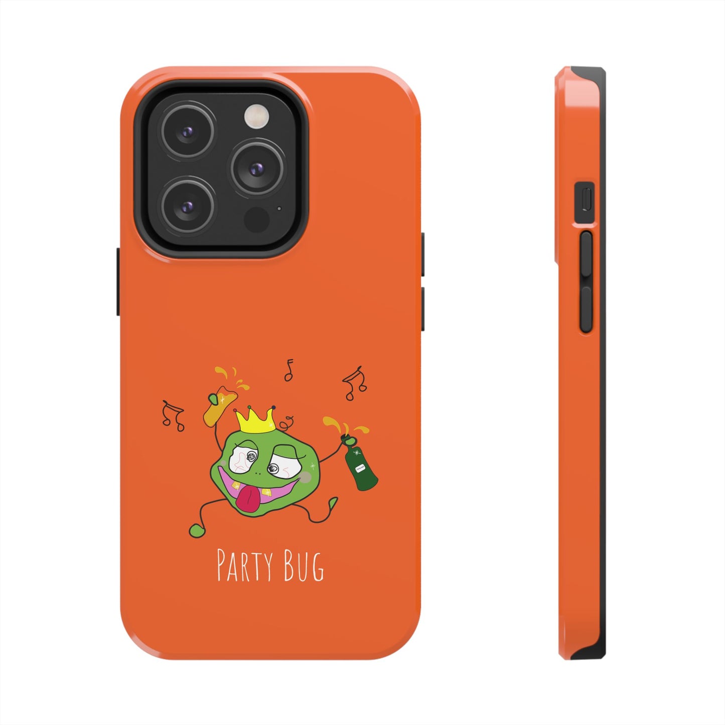 Party Bug - Tough Phone Cases Orange