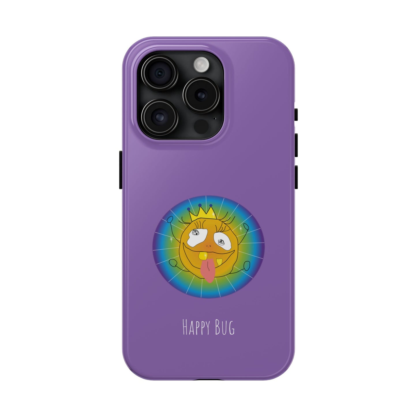 Happy Bug - Phone Case Purple