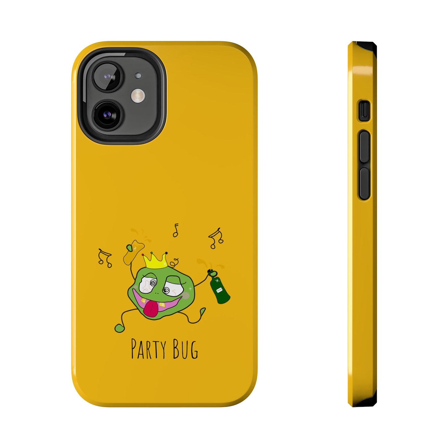 Party Bug  - Tough Phone Cases Yellow