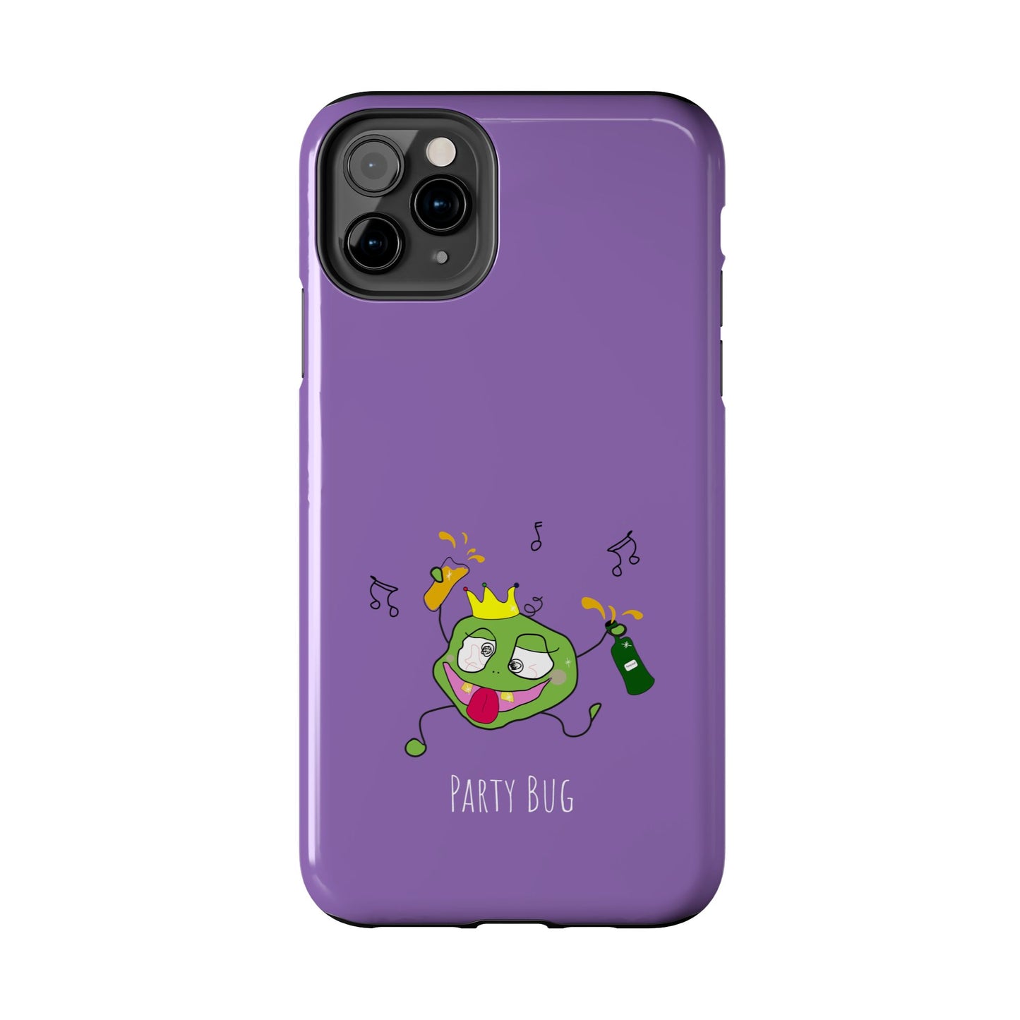 Party Bug- Tough Phone Cases Purple