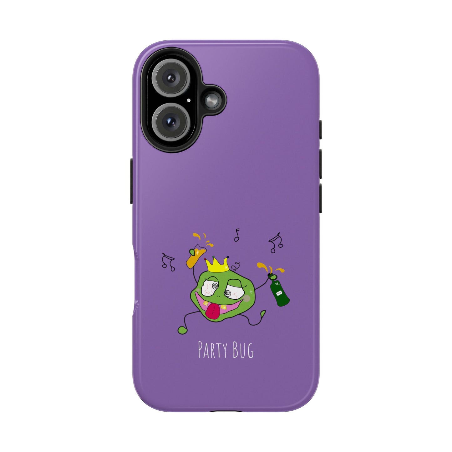 Party Bug- Tough Phone Cases Purple