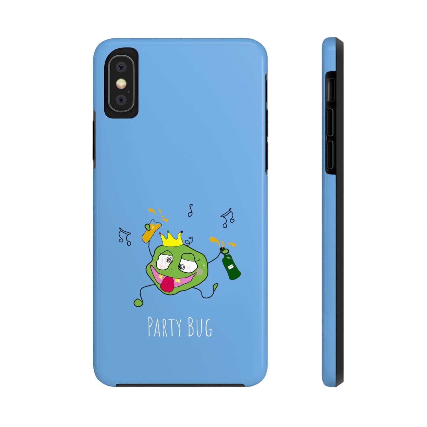 Party Bug - Tough Phone Cases Blue