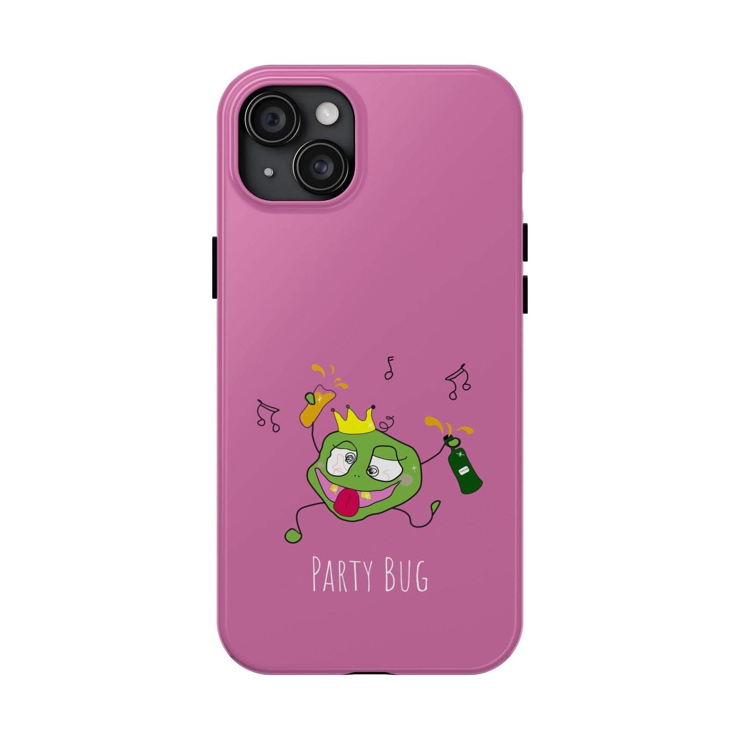 Party Bug - Tough Phone Cases Pink