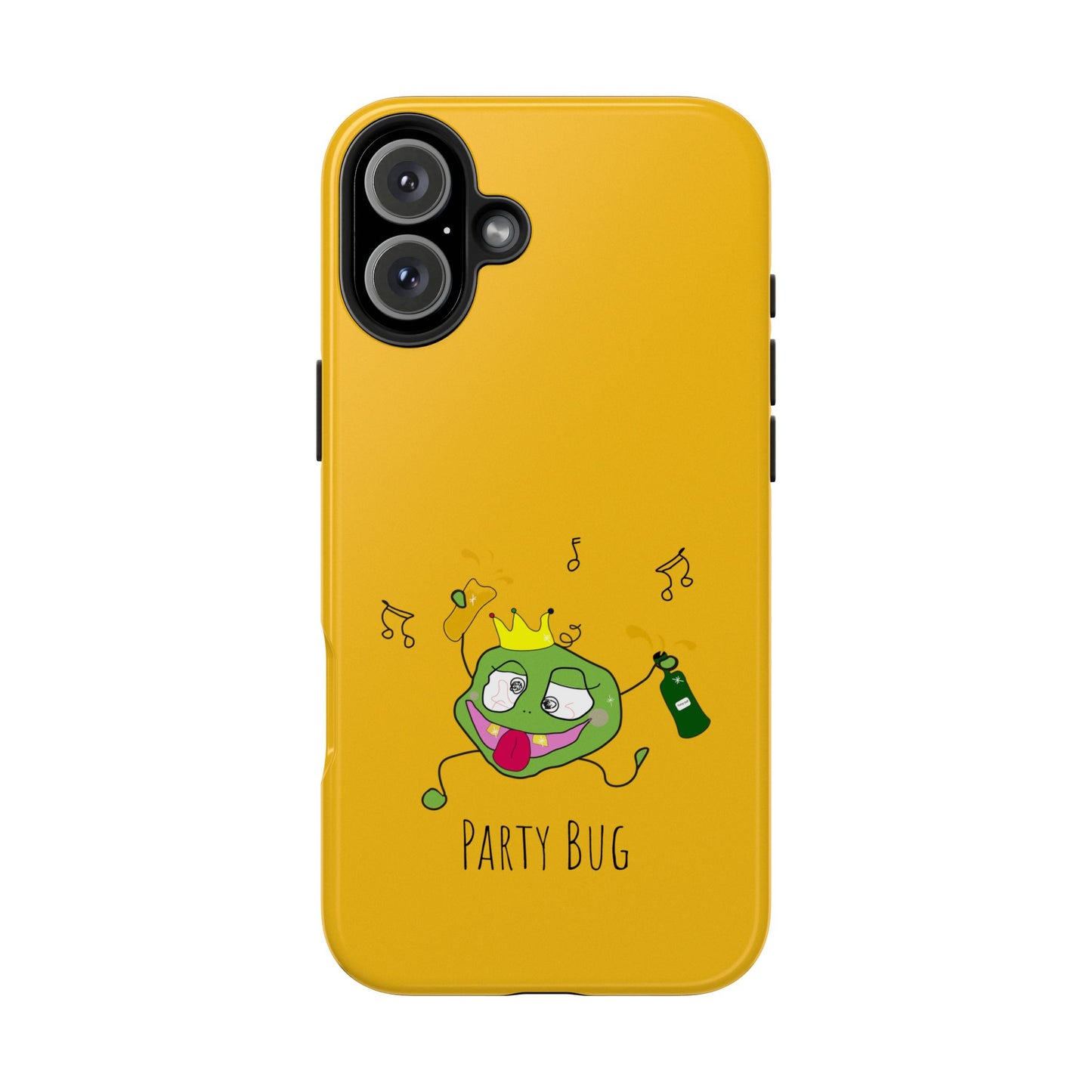 Party Bug  - Tough Phone Cases Yellow