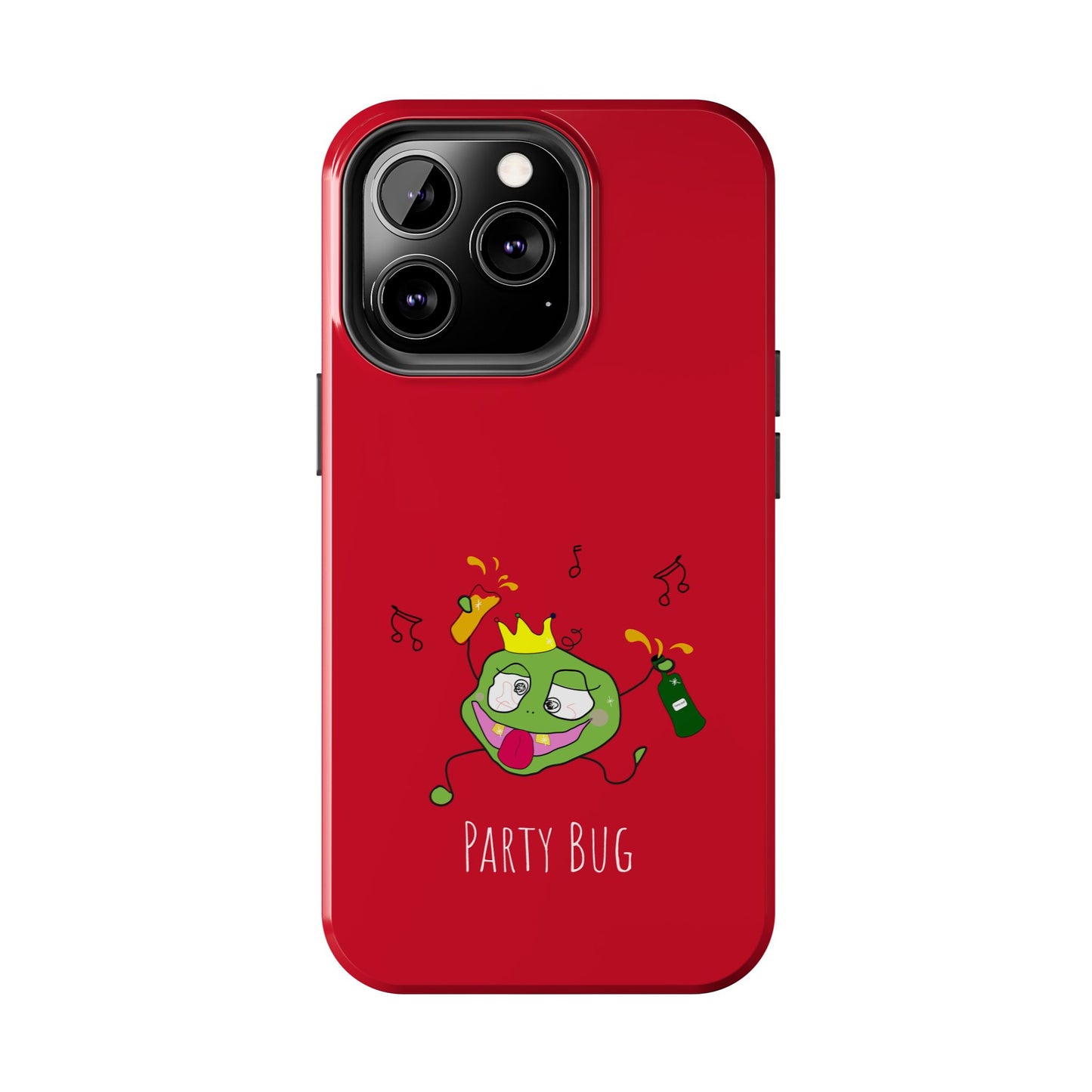 Party Bug - Tough Phone Cases Red