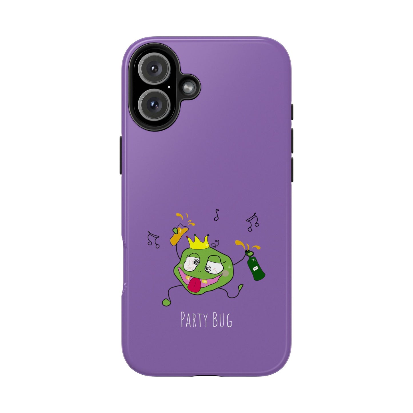 Party Bug- Tough Phone Cases Purple