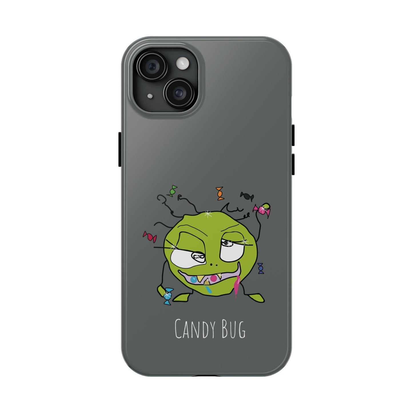 Candy Bug - Phone Case grey