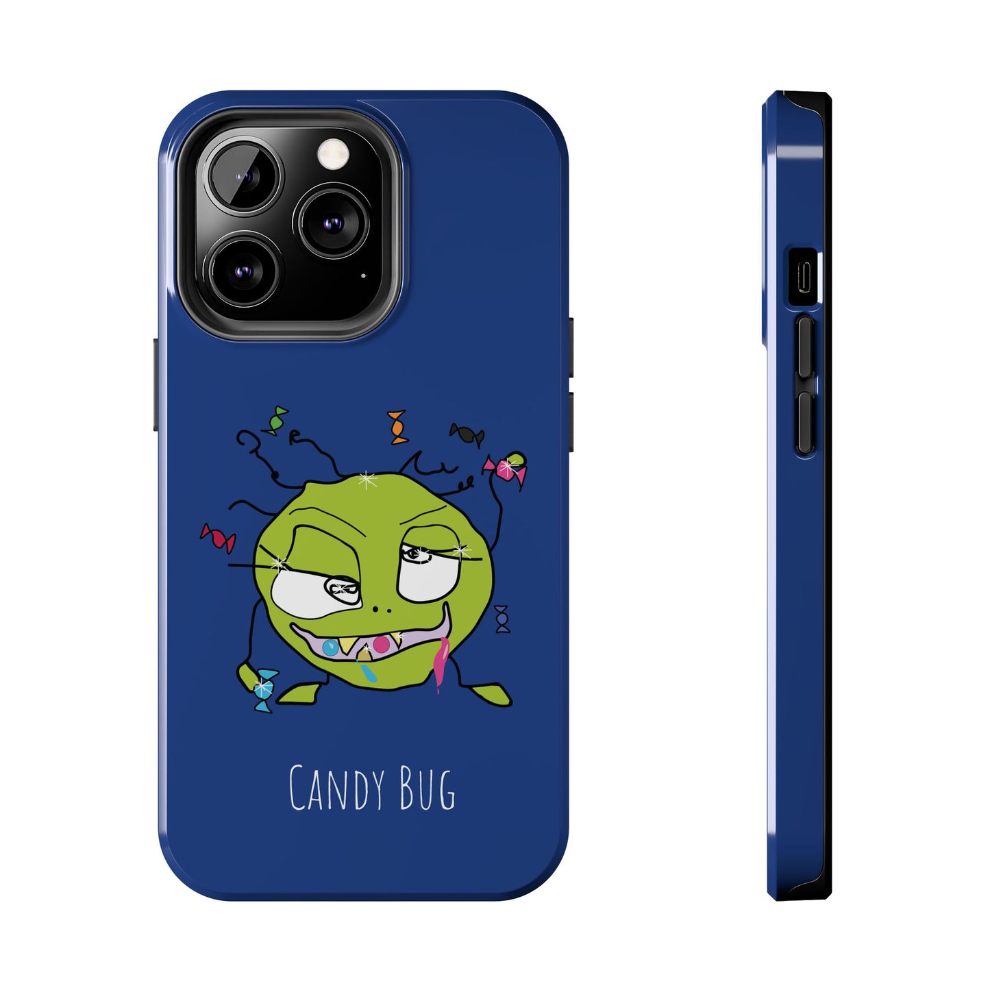 Candy Bug - Phone Case Blue