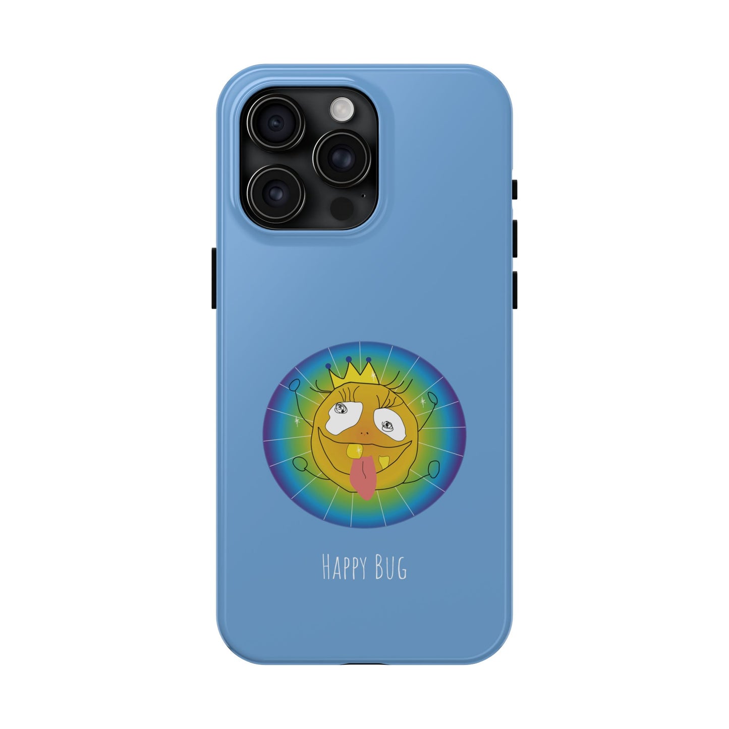 Happy Bug - IPhone Case Blue