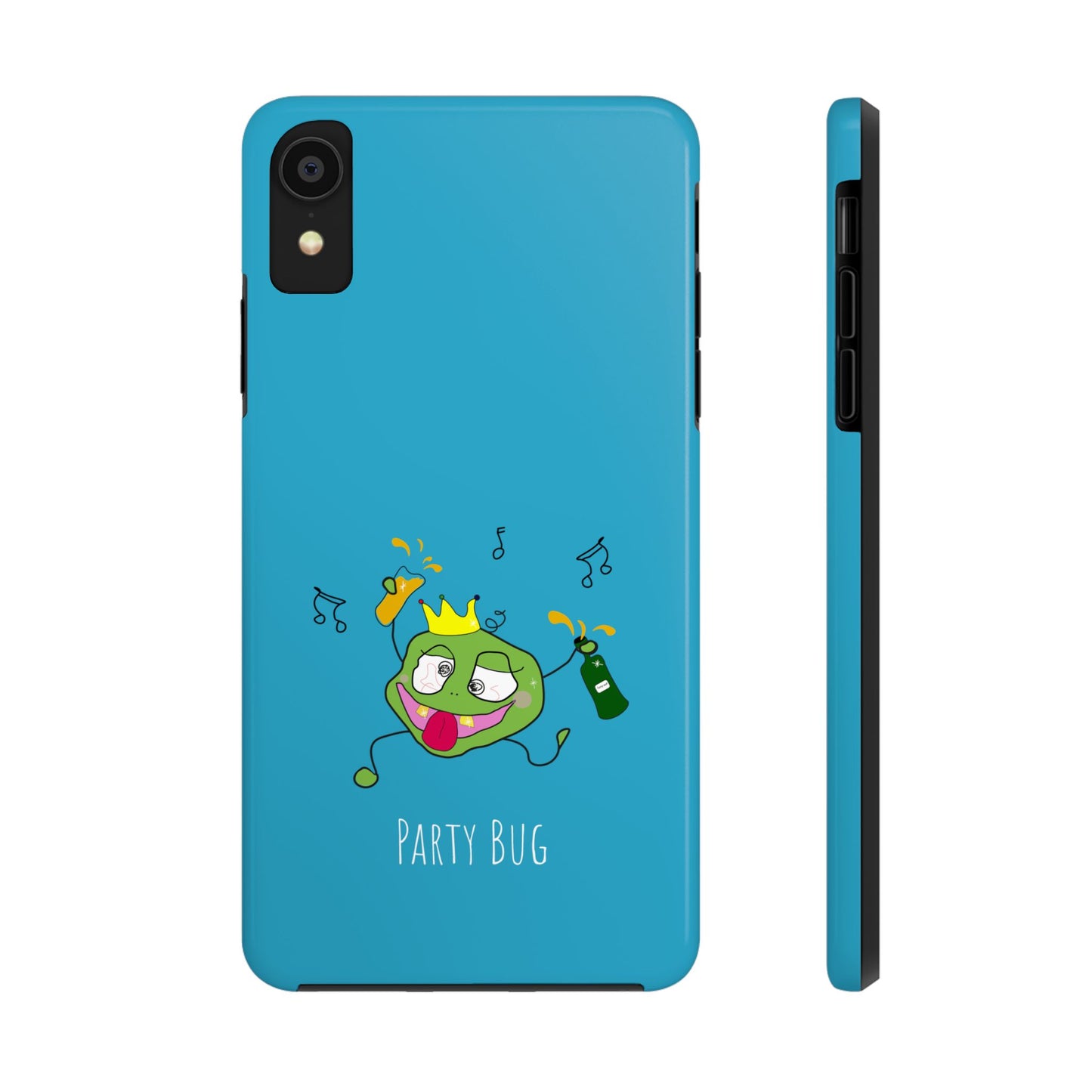 Party Bug - Tough Phone Cases Turquoise