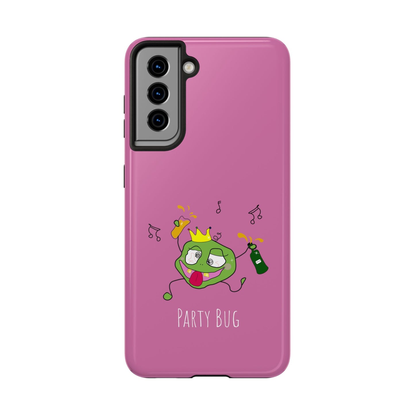 Party Bug - Tough Phone Cases Pink