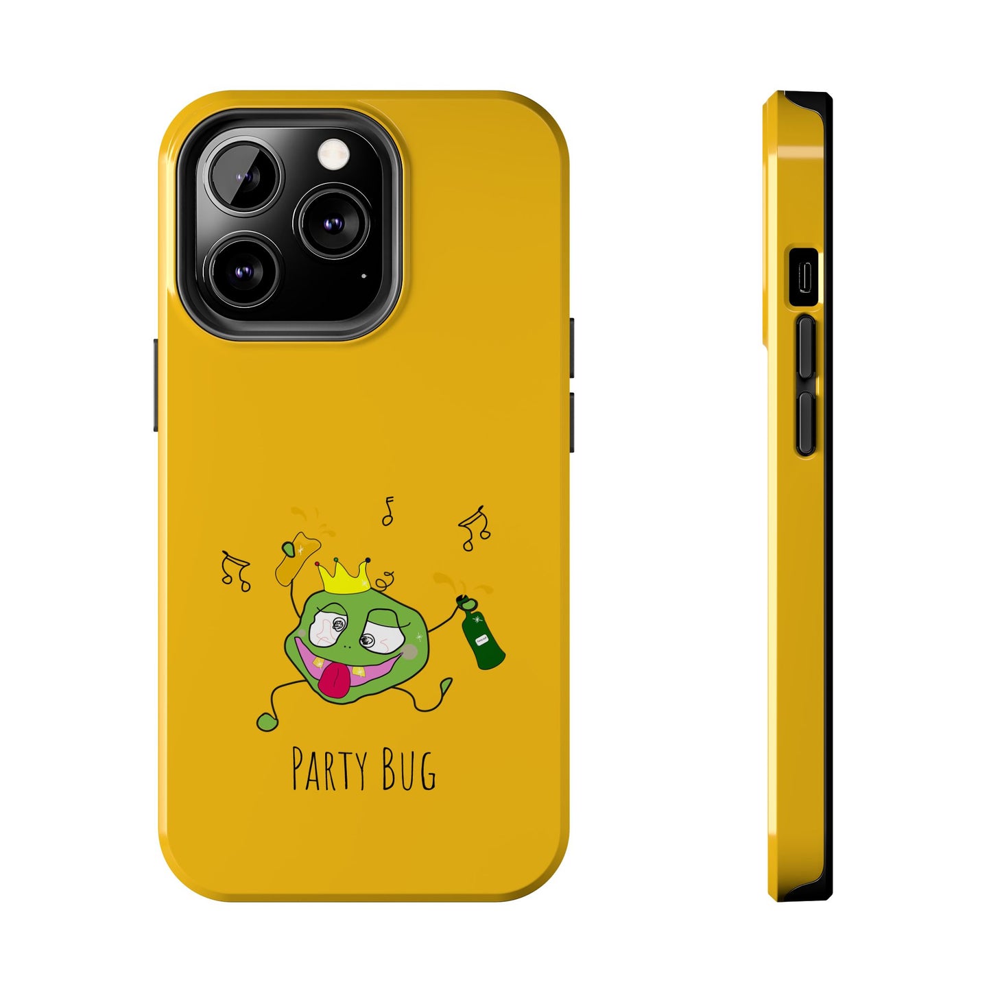 Party Bug  - Tough Phone Cases Yellow