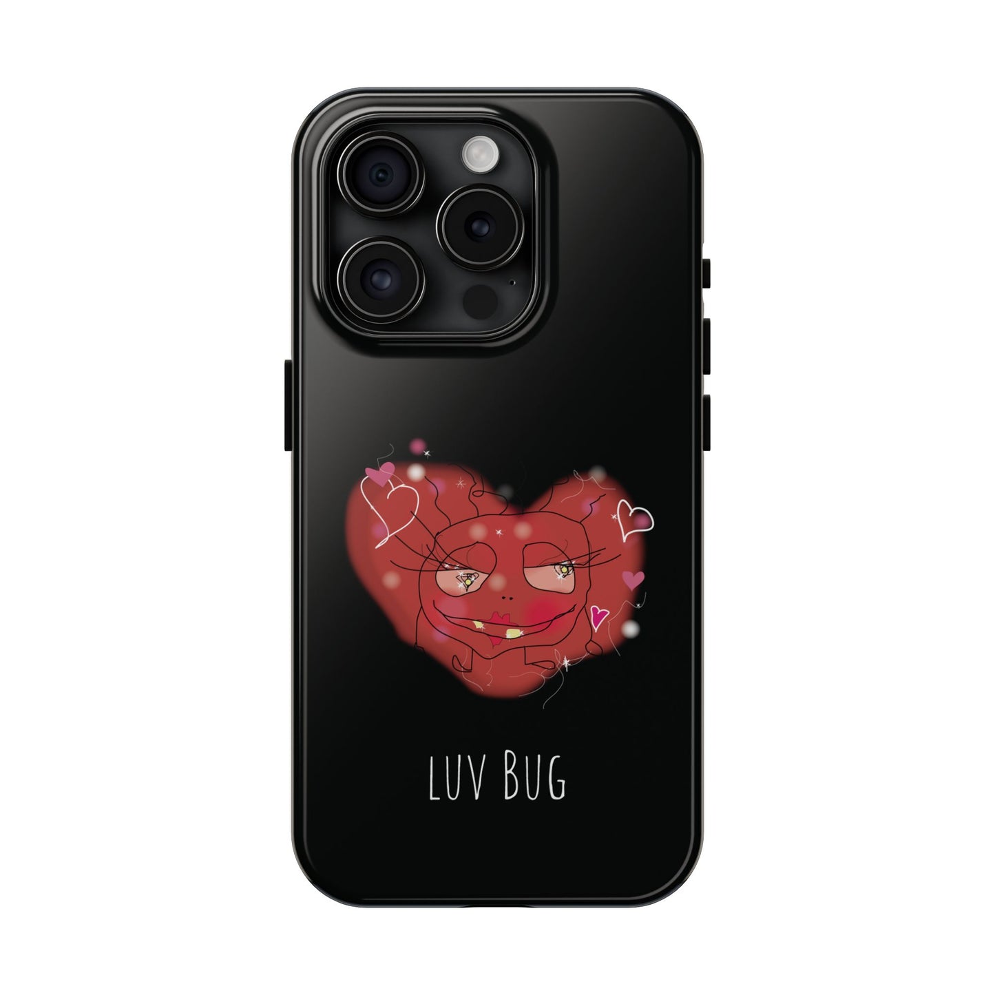 Luv Bug - Phone Case black