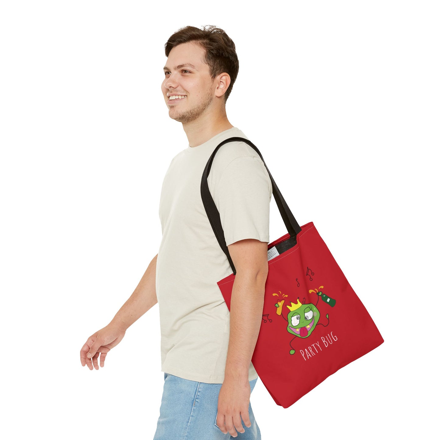 Party Bug - Tote Bag Red