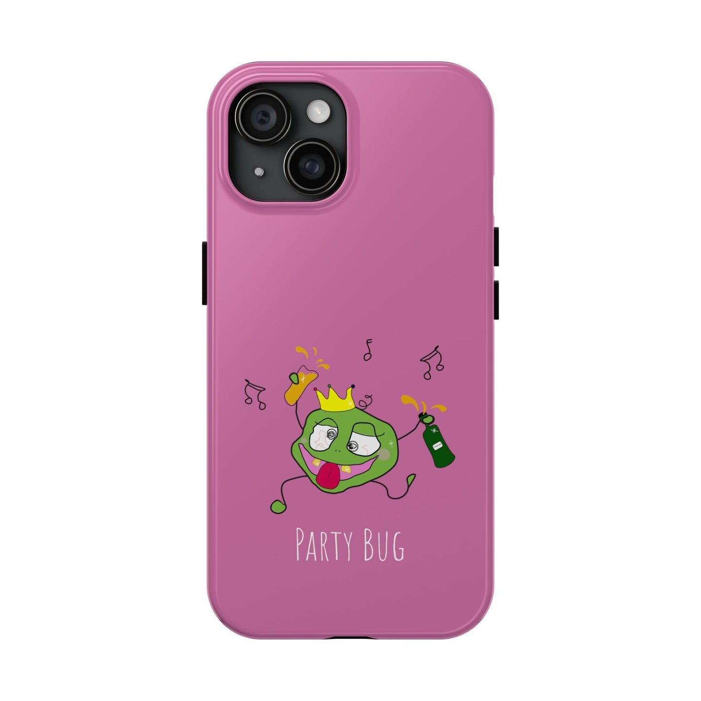 Party Bug - Tough Phone Cases Pink