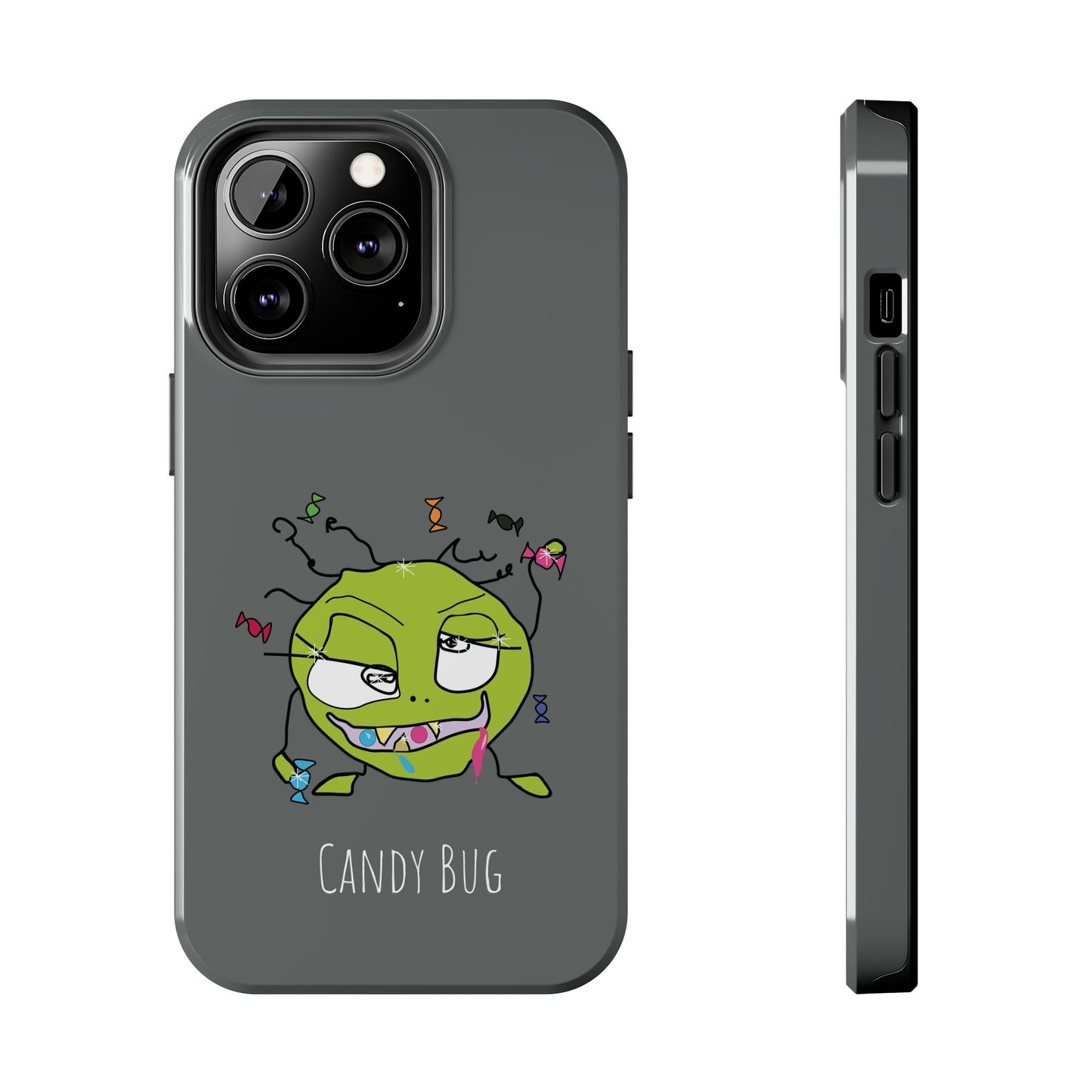 Candy Bug - Phone Case grey