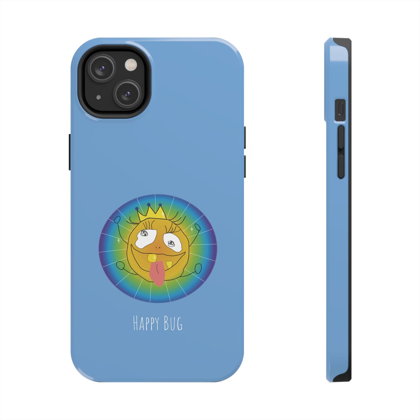 Happy Bug - IPhone Case Blue