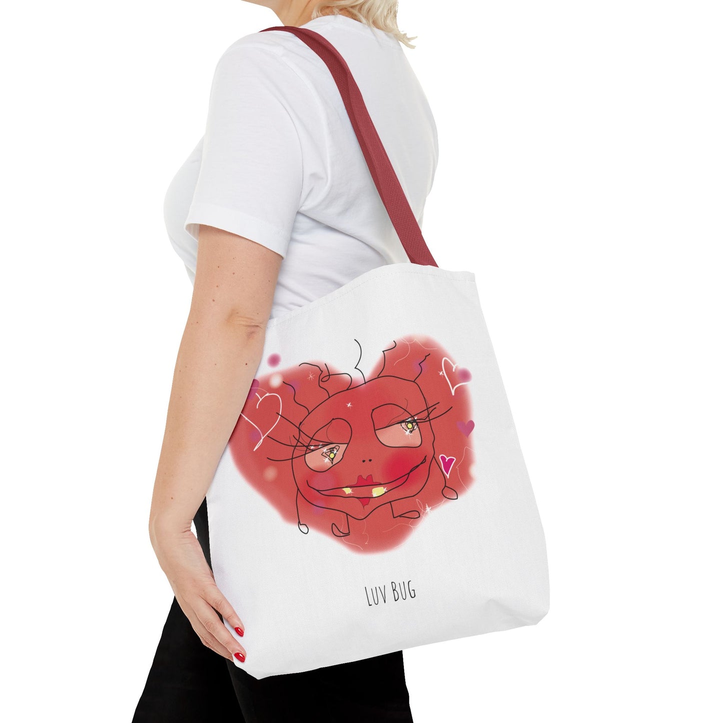 Luv Bug - Tote Bag  white