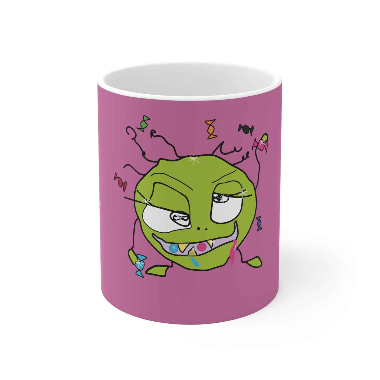 Candy Bug - Mug coffee cup pink