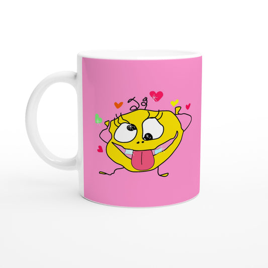 Kaffemugg Retbacillen Kaffekopp Rosa