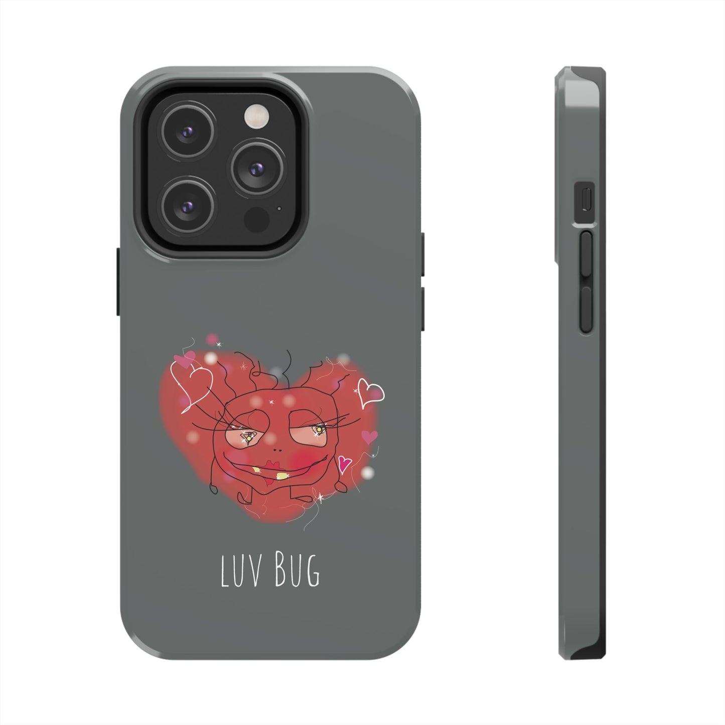  Luv Bug - Phone Case grey