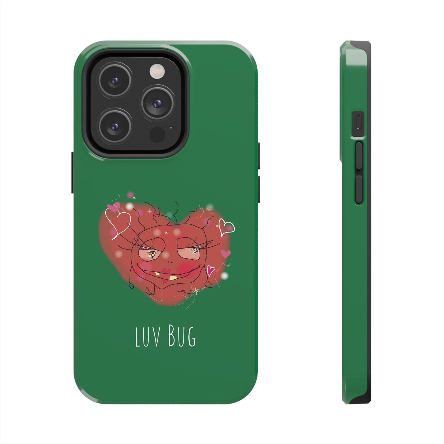 Luv Bug - Phone Case green