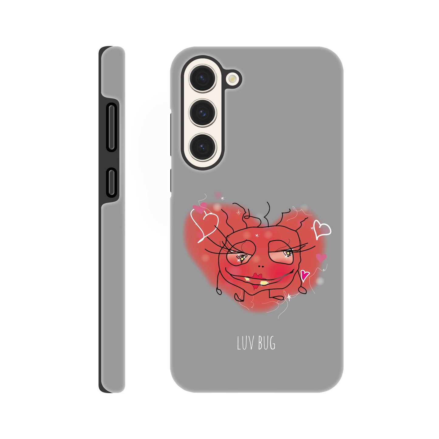 Luv Bug - Phone case Tough  Grey