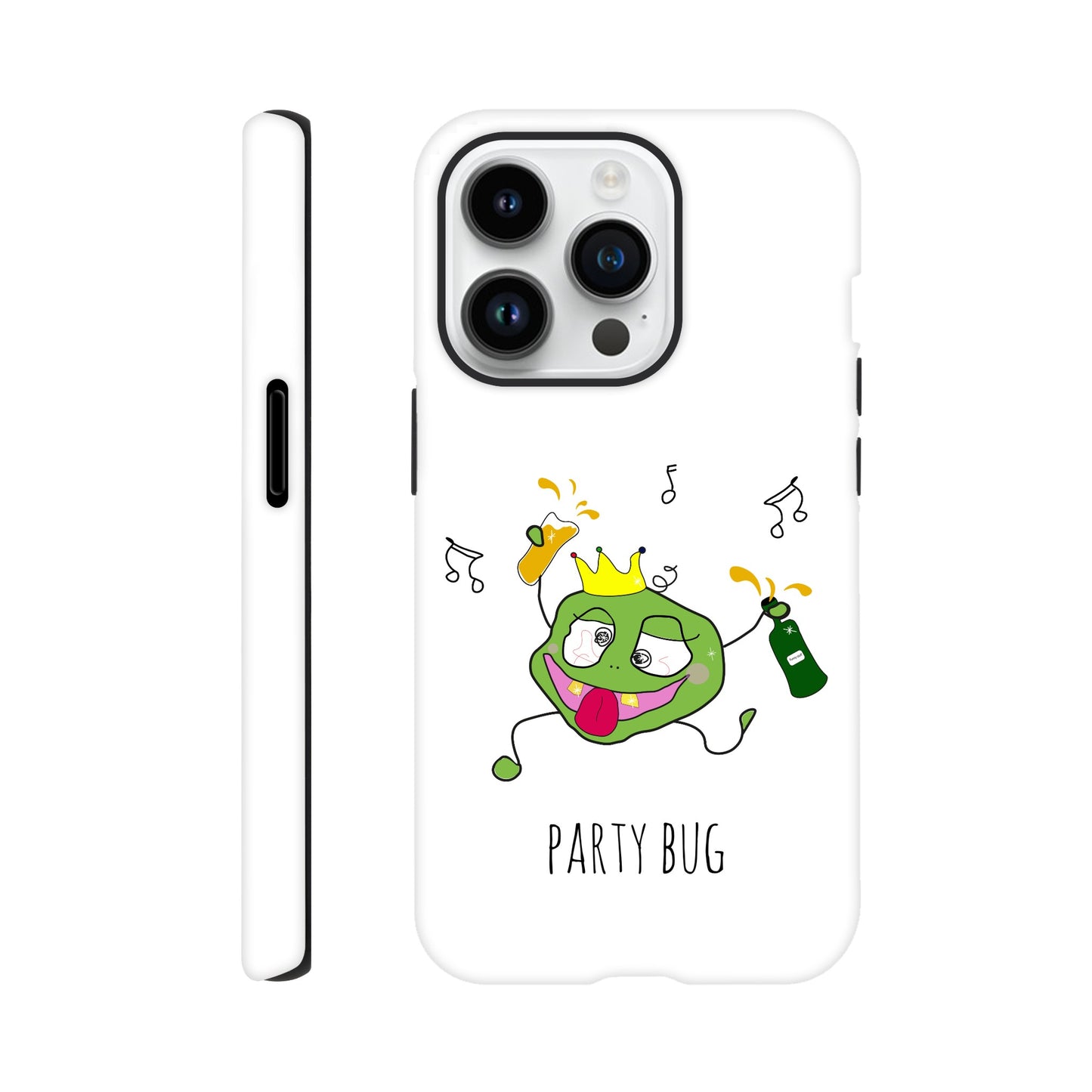 Party Bug - Phone Tough case Whit