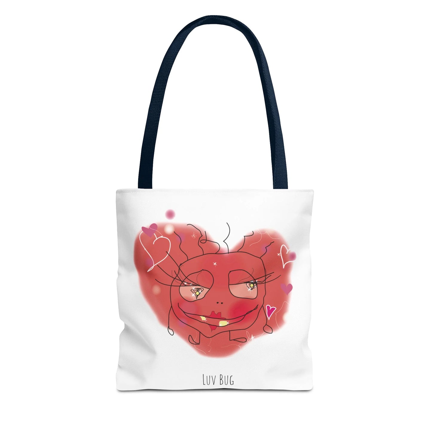 A Valentines Day Bundle! Tote Bag and a Coffee mug with the Luv Bug