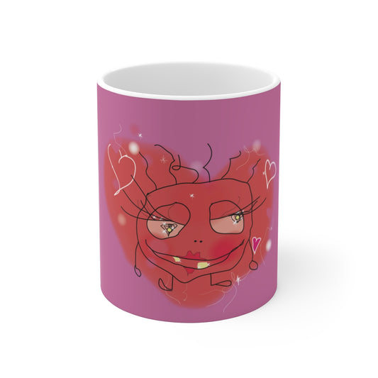 Luv Bug - Mug 11oz pink